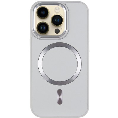 Шкіряний чохол SnapCase with MagSafe для Apple iPhone 14 Pro Max (6.7") Grey