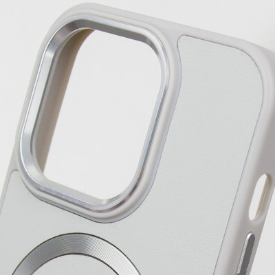 Шкіряний чохол SnapCase with MagSafe для Apple iPhone 14 Pro Max (6.7") Grey