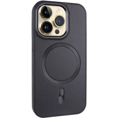 Шкіряний чохол SnapCase with MagSafe для Apple iPhone 15 Pro (6.1") Black Шкіряний чохол SnapCase with MagSafe для Apple iPhone 15 Pro (6.1") Black