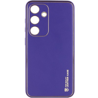 Шкіряний чохол Xshield для Samsung Galaxy S23 Фіолетовий / Ultra Violet