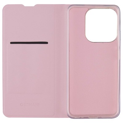 Шкіряний чохол книжка GETMAN Elegant (PU) для Tecno Spark Go 2023 Рожевий Шкіряний чохол книжка GETMAN Elegant (PU) для Tecno Spark Go 2023 Рожевий
