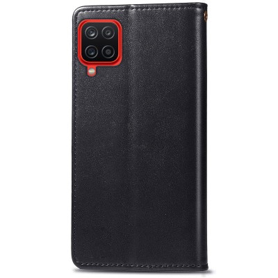 Шкіряний чохол книжка GETMAN Gallant (PU) для Samsung Galaxy A12 / M12 Чорний