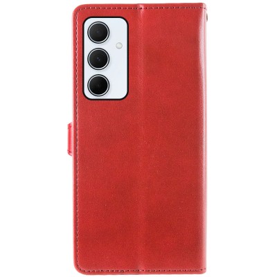 Шкіряний чохол книжка GETMAN Gallant (PU) для Samsung Galaxy A36 5G / A56 5G Червоний