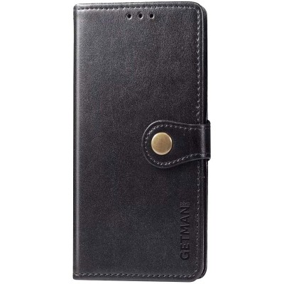 Шкіряний чохол книжка GETMAN Gallant (PU) для Xiaomi Redmi 12C Чорний