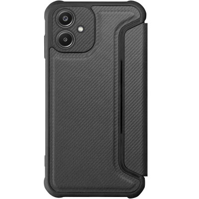 Шкіряний чохол книжка GETMAN Razor (PU) для Samsung Galaxy A06 Black