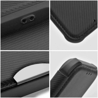 Шкіряний чохол книжка GETMAN Razor (PU) для Samsung Galaxy A06 Black