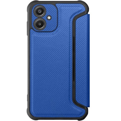 Шкіряний чохол книжка GETMAN Razor (PU) для Samsung Galaxy A06 Blue