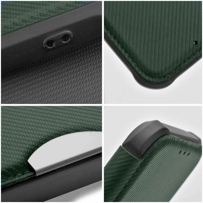 Шкіряний чохол книжка GETMAN Razor (PU) для Samsung Galaxy A24 4G Green