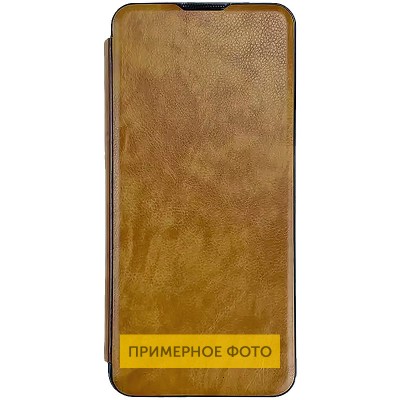 Шкіряний чохол-книжка Belora для Xiaomi Redmi 14C / Poco C75 Brown