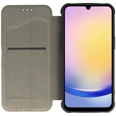 Шкіряний чохол книжка GETMAN Razor (PU) для Samsung Galaxy A25 5G Red