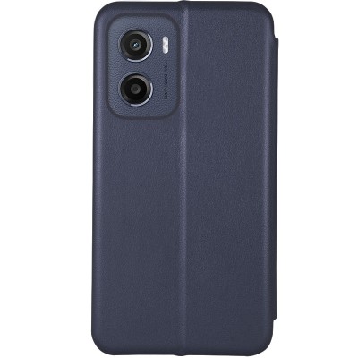 Шкіряний чохол-книжка Classy для Motorola Moto G05 / E15 Темно-синій Шкіряний чохол-книжка Classy для Motorola Moto G05 / E15 Темно-синій