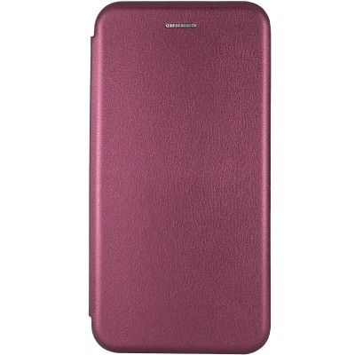 Шкіряний чохол-книжка Classy для Motorola Moto G15 4G Бордовий