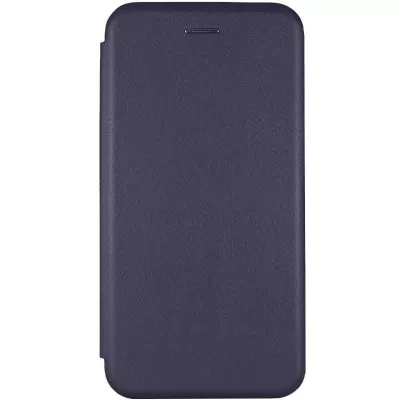 Шкіряний чохол-книжка Classy для Motorola Moto G55 5G Темно-синій