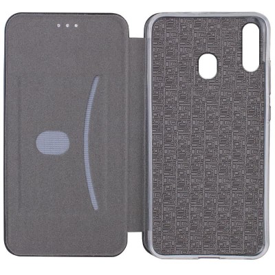 Шкіряний чохол-книжка Classy для Samsung Galaxy A20 / A30 Темно-синій