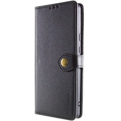 Шкіряний чохол-книжка GETMAN Gallant (PU) для ZTE Blade A75 4G Чорний