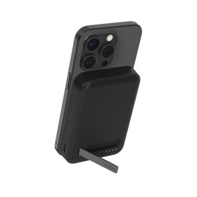 Акумулятор портативний літій-іонний Power Bank Belkin 8000мА·год, 15Вт, MagSafe Qi2, чорний (BPD007BTBK)