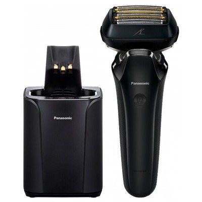 Бритва електр. Panasonic сіткова, 14000 об/хв, бритв.головок-5, Li-Ion, сух.+волог., тример, чохол,Док-ст., чорний (ES-LV9U-K820