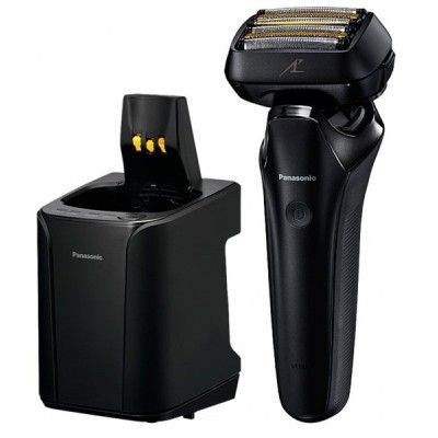 Бритва електр. Panasonic сіткова, 14000 об/хв, бритв.головок-5, Li-Ion, сух.+волог., тример, чохол,Док-ст., чорний (ES-LV9U-K820