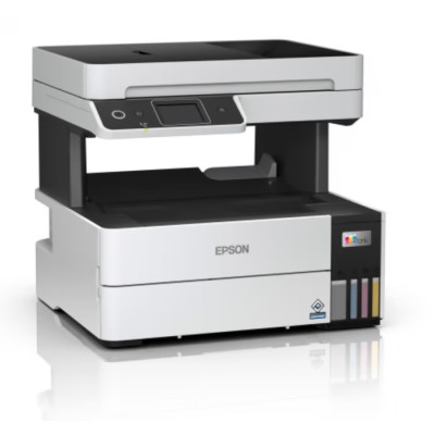 БФП ink color A4 Epson EcoTank L6490 37_23 ppm Fax ADF Duplex USB Ethernet Wi-Fi 4 inks Pigment (C11CJ88405)