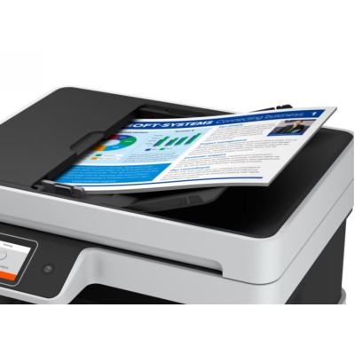 БФП ink color A4 Epson EcoTank L6490 37_23 ppm Fax ADF Duplex USB Ethernet Wi-Fi 4 inks Pigment (C11CJ88405)