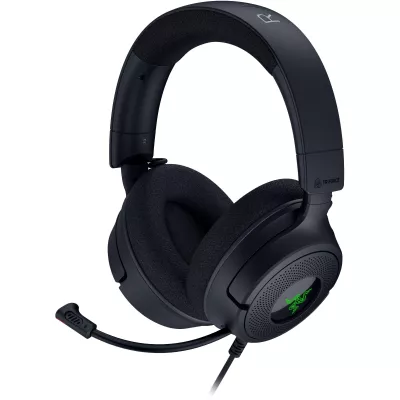 Гарнітура ігрова Razer Kraken V4 X, 7.1, USB-A, 1.8м, RGB, (RZ04-05180100-R3M1) чорний