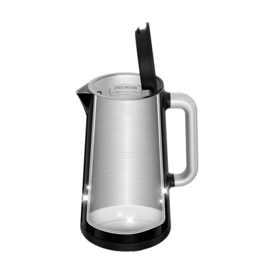 Електрочайник Tefal DIGITAL, 1.7л, LED дисплей, з подвійними стінками, глянець, чорний (KO851830)