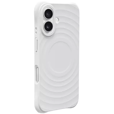 Чохол TPU Orbit with MagSafe для Apple iPhone 16 (6.1") White