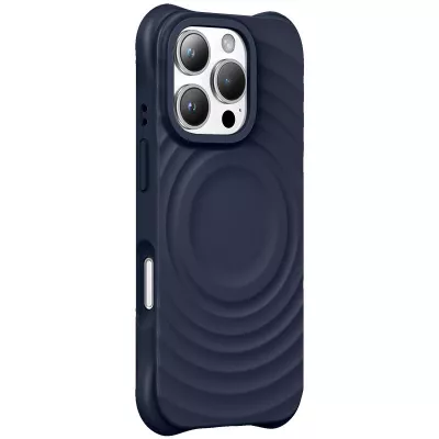 Чохол TPU Orbit with MagSafe для Apple iPhone 16 Pro (6.3") Dark Blue