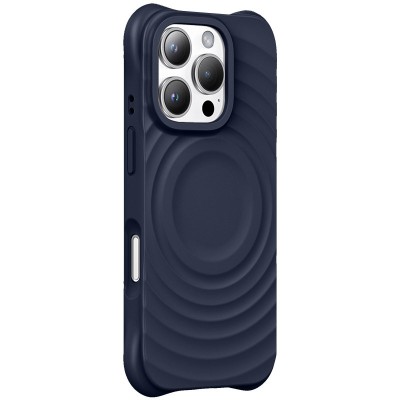 Чохол TPU Orbit with MagSafe для Apple iPhone 16 Pro Max (6.9") Dark Blue