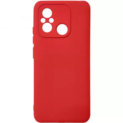 Чохол-накладка Xiaomi Redmi 12C Full Soft Case Red