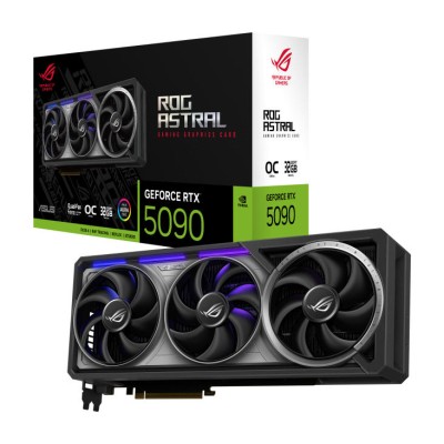 Відеокарта ASUS GeForce RTX 5090 32GB GDDR7 OC ROG-ASTRAL-RTX5090-O32G-GAMING (90YV0LW0-M0NA00)
