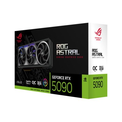 Відеокарта ASUS GeForce RTX 5090 32GB GDDR7 OC ROG-ASTRAL-RTX5090-O32G-GAMING (90YV0LW0-M0NA00)