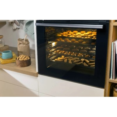 Духова шафа Gorenje духова електрична, 77л, A+, дисплей, піроліз, чорний (BPSX6747A05BG)
