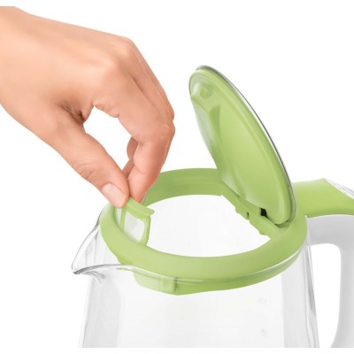 Електрочайник Sencor 2л, Strix, скло, 5 темп.реж, салатовий (SWK2197GG) Електрочайник Sencor 2л, Strix, скло, 5 темп.реж, салатовий (SWK2197GG)