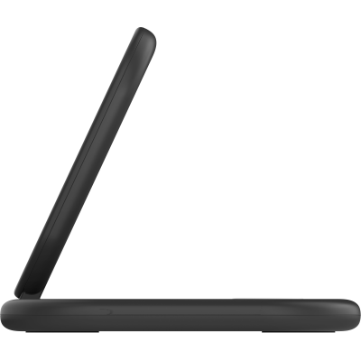 Зарядний пристрій бездротовий Belkin 3в1 Magnetic Foldable iPhone/Watch/AirPods, Qi2 15Вт, чорний (WIZ029VFBK)