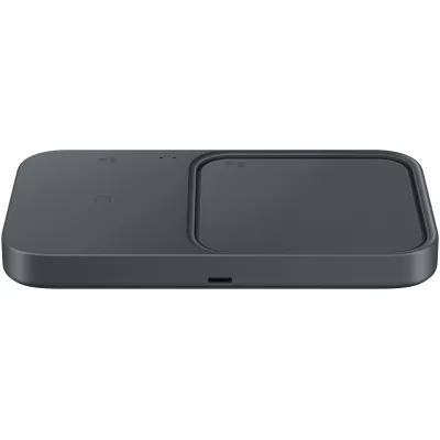 Зарядний пристрій бездротовий Samsung Duo 15Вт, сірий темний (EP-P5400BBEGEU)