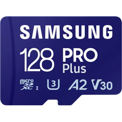 Карта пам'яті Samsung microSDXC 128GB C10 UHS-I R180MB/s PRO Plus