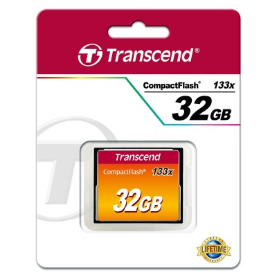 Карта пам'яті Transcend CF 32GB 133X (TS32GCF133) Карта пам'яті Transcend CF 32GB 133X (TS32GCF133)