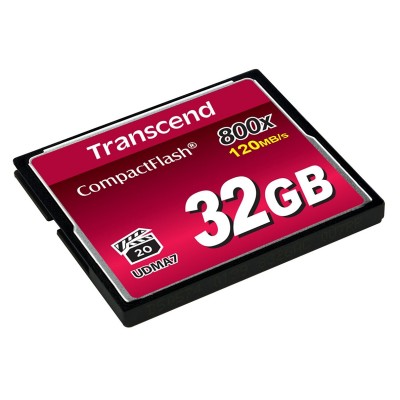 Карта пам'яті Transcend CF 32GB 800X (TS32GCF800) Карта пам'яті Transcend CF 32GB 800X (TS32GCF800)