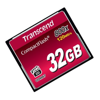 Карта пам'яті Transcend CF 32GB 800X (TS32GCF800) Карта пам'яті Transcend CF 32GB 800X (TS32GCF800)