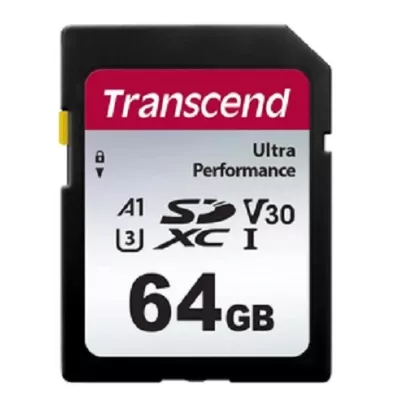 Карта пам'яті Transcend SD 64GB C10 UHS-I U3 R160/W50MB/s 4K (TS64GSDC340S)