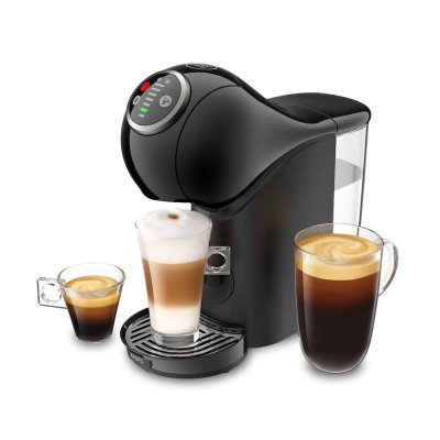 Кавоварка Krups капсульна Dolce Gusto Genio S Plus 1.2л, капсули, сенcорне керування, чорний (KP340810)