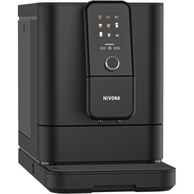 Кавомашина Nivona NIVO, 1.8л, зерно, автомат.капуч, дисплей, авторецептів -8, чорний (NIVO8101)