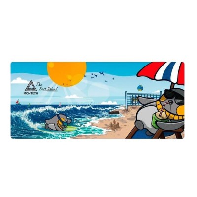 Килимок для миші RED GMP 102 (SUMMER) MONTECH Килимок для миші RED GMP 102 (SUMMER) MONTECH