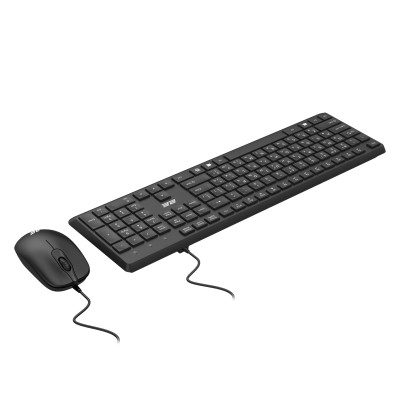 Комплект клавіатура та миша 2E MK405 USB-A, EN/UK/RU, чорний (2E-MK405UBK)