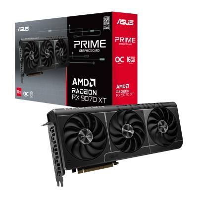 Вiдеокарта ASUS Radeon RX 9070 XT 16GB GDDR6 OC PRIME-RX9070XT-O16G (90YV0L71-M0NA00)