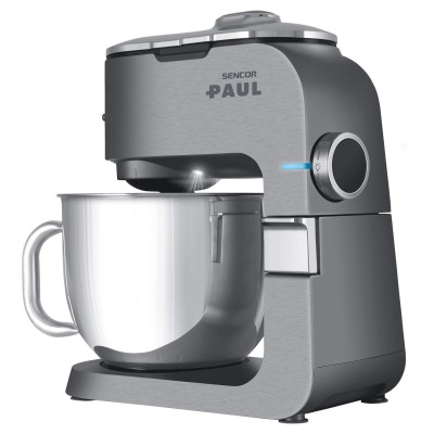 Кухонна машина Sencor Paul 1500Вт, чаша-метал, корпус-метал/пластик, насадок-19, метал (STM7900) Кухонна машина Sencor Paul 1500Вт, чаша-метал, корпус-метал/пластик, насадок-19, метал (STM7900)