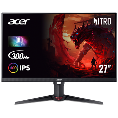 Монітор ACER 27" XV272UF3bmiiprx (UM.HX2EE.317) QHD IPS 300Hz 400nit 2*HDMI DP Pivot MM Black Монітор ACER 27" XV272UF3bmiiprx (UM.HX2EE.317) QHD IPS 300Hz 400nit 2*HDMI DP Pivot MM Black