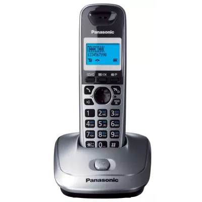 Радіотелефон DECT Panasonic KX-TG2511UAM, Metallic