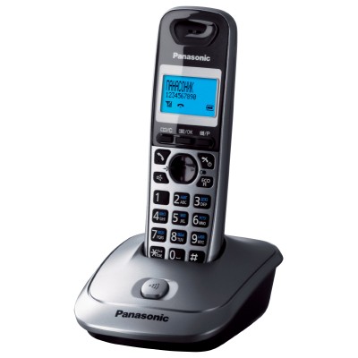 Радіотелефон DECT Panasonic KX-TG2511UAM, Metallic